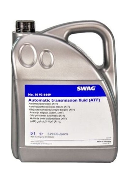 10936449 Otomatik Şanzıman Yağı 5 Litre Kırmızı Febı 36449 19896803