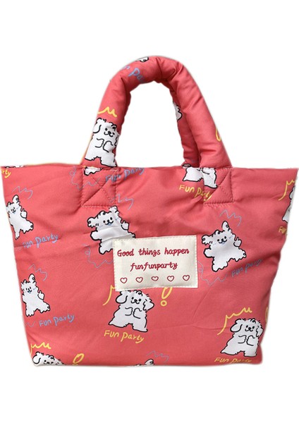 Chitumaoyisevimli Pamuk Dolgulu Omuz Çantası, Hafif El Çantası, Sonbahar ve Kış Kadın Çantası (Yurt Dışından)