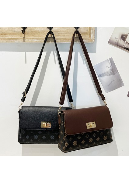 Tek Omuz Küçük Kare Çanta 2023 Sonbahar Kore Kadın Çanta Gelişmiş Sense Küçük Kare Çanta Küçük Kare Çanta Bayan Crossbody Çanta (Yurt Dışından) fiyatları