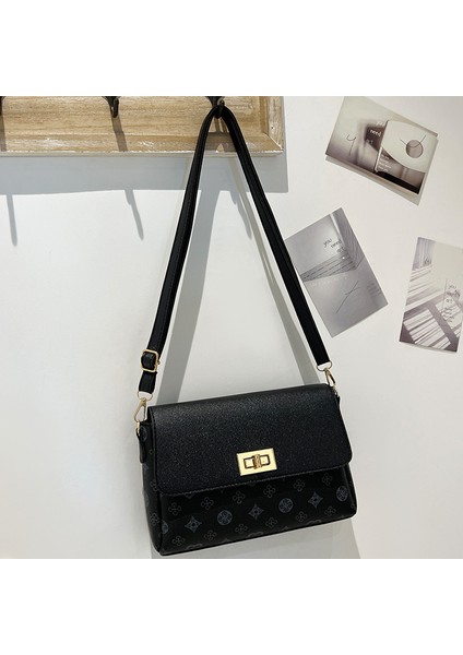 Tek Omuz Küçük Kare Çanta 2023 Sonbahar Kore Kadın Çanta Gelişmiş Sense Küçük Kare Çanta Küçük Kare Çanta Bayan Crossbody Çanta (Yurt Dışından) fırsatları