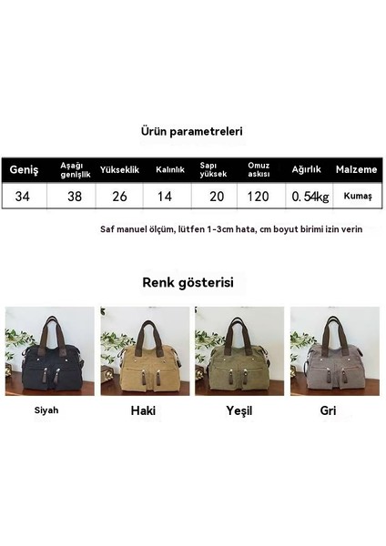 Modüllü ve Hafif Neylon Kıyafeti Çantası, Büyük Kapasitet Suyu Temizlemez Omuz Çantası, Alışveriş El Çantası, Kadınların Çantası (Yurt Dışından)