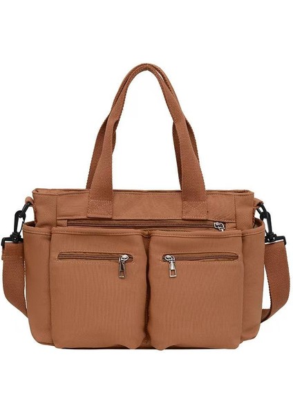 Büyük Kapasitet Çantası, Yeni Pamuk Yumuşak Omuz Çantası Dolu, Pamuk Giysi Çantası. (Yurt Dışından)