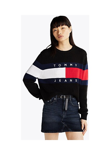 Tommy Hilfiger Tjw Center Flag Sweater Ext