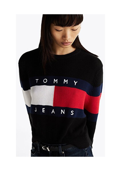 Tommy Hilfiger Tjw Center Flag Sweater Ext