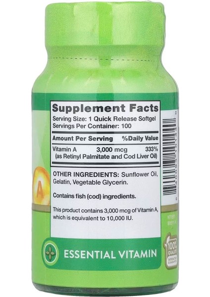 ’s Truth A 10.000 Iu 3000 Mg 100 Kapsül fiyatları