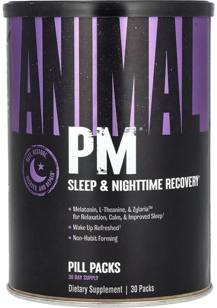 Animal Pm Sleep & Nıghttıme Recovery 30 Packs