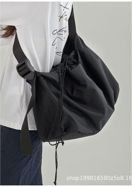 Yeni Moda Büyük Kapacite Kadınların Çantası Hafif Nylon Eli Çantası Kadınların Casual Simple Crossbody Bag (Yurt Dışından)