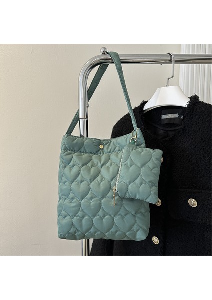 Kadın Kaz Tüyü Ceketli Kayınvalide Çantası (Yurt Dışından)