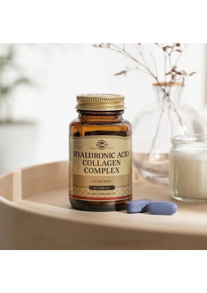 hyaluronic Acid Collagen Complex 120 Mg 30 Tablet
