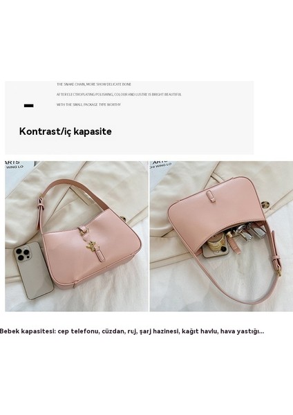 Kadın Ilkbahar ve Yaz Yeni Çok Yönlü Koltuk Altı Çantası Baget Çantası Omuz Çantası Üst Düzey Çantalar (Yurt Dışından) fırsatları