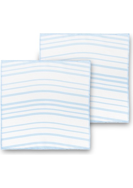 Wave 2'li Peçetelik Açık Mavi 37 x 37