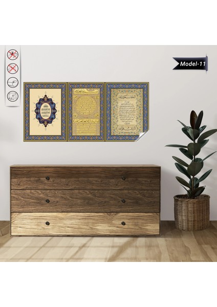 Dua Seti Tablo - Poster Dini (Model- 11) 54 cm x 118 cm 13