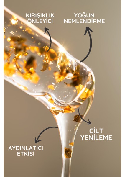 24K Altın Parçacıklı Serum 30 ml