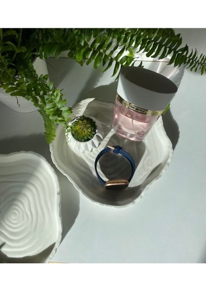 Dekoratif Şekilli Beton Tabak | Beyaz fiyatları