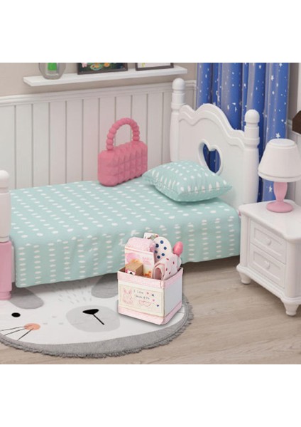 1/12 Dollhouse Oyuncak Kutusu Bebek Evi Dekor Modeli Süsleme 1:12 Minyatür Oyuncak Kutusu (Yurt Dışından)