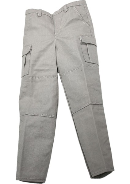 1:6 Figürleri Pantolon Dekor Aksesuarları 12 ''figürler Için Gri (Yurt Dışından)