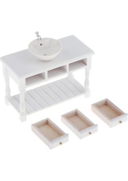 1: Malzemeleri Için Lavabo + Dolap (Yurt Dışından)