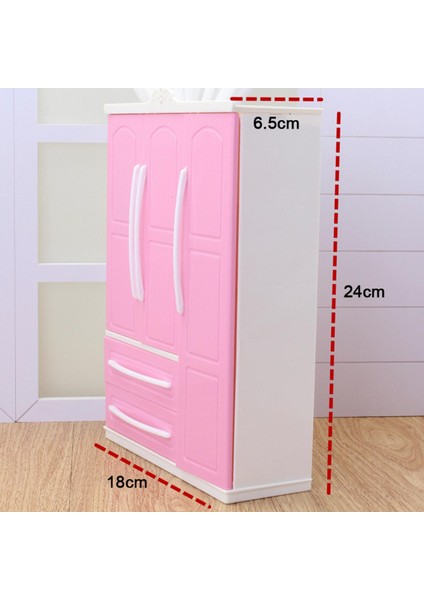 Mini Dolap Dollhouse Minyatür Gardırop I (Yurt Dışından)