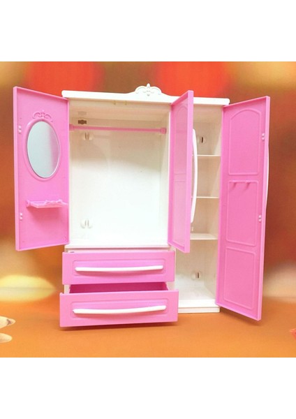 Mini Dolap Dollhouse Minyatür Gardırop I (Yurt Dışından)