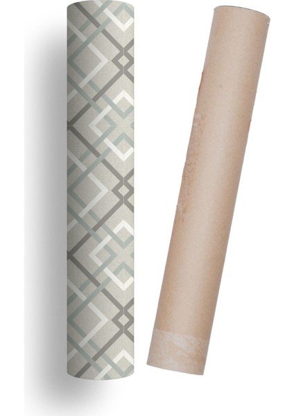 Mutfak Tezgah Arası Kendinden Yapışkanlı Folyo Kaplama Taş Desen Geometrik 60 cm x 100 cm