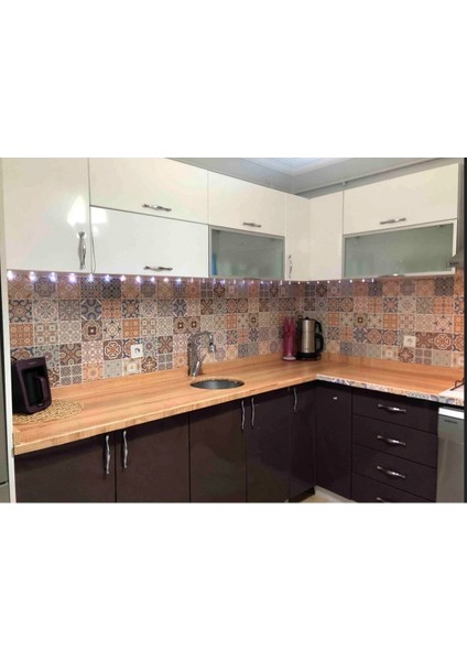 Tezgah Arası Mutfak Kendinden Yapışkanlı Folyo Kaplama Soft Antik 60 cm x 100 cm fiyatları