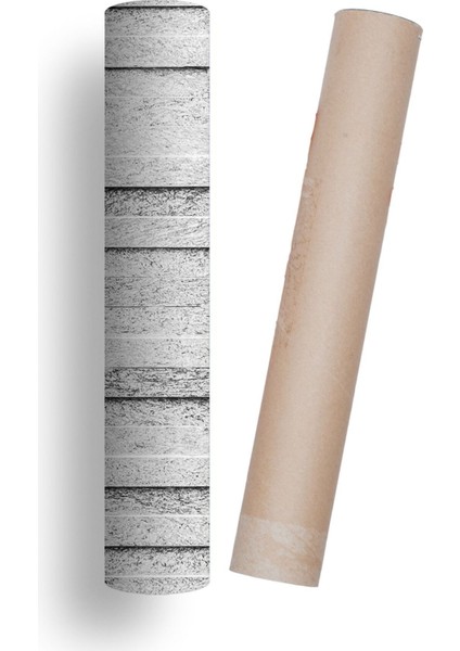 Mutfak Tezgah Arası Kendinden Yapışkanlı Folyo Kaplama Taş Tuğla Desen 60 cm x 100 cm