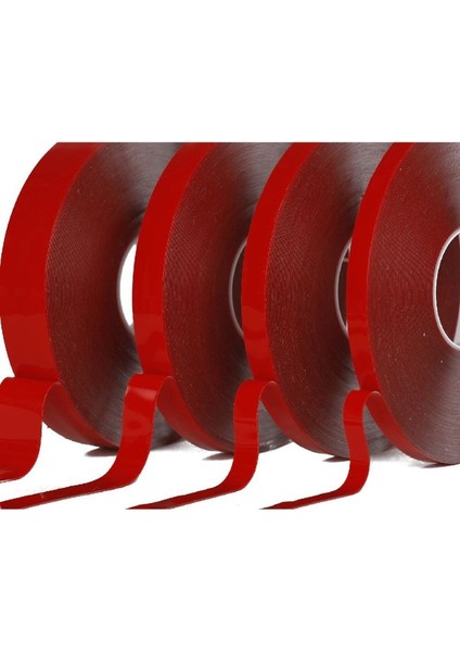 Şeffaf Akrilik Silikon Bant Sızdırmazlık Bandı (19 mm x 33 mt)