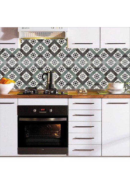 Mutfak Tezgah Arası Kendinden Yapışkanlı Folyo Kaplama Eskitme Desen 60 cm x 100 cm fiyatları