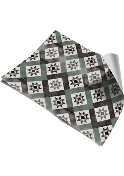 Mutfak Tezgah Arası Kendinden Yapışkanlı Folyo Kaplama Eskitme Desen 60 cm x 100 cm modelleri