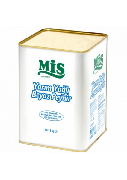 Yarım Yağlı Beyaz Peynir (1 x 5 kg)