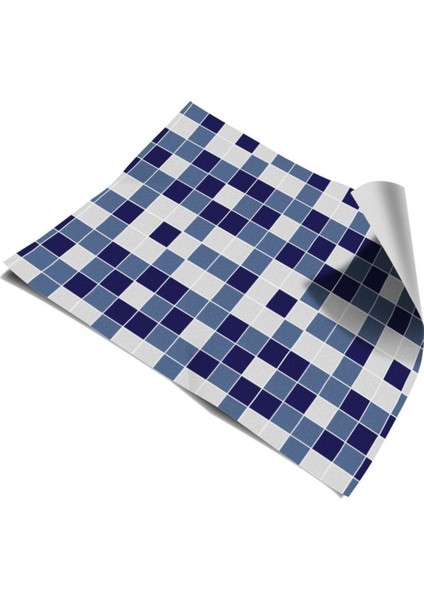 Mutfak Tezgah Arası Kendinden Yapışkanlı Folyo Kaplama Taş Desen 60 cm x 100 cm