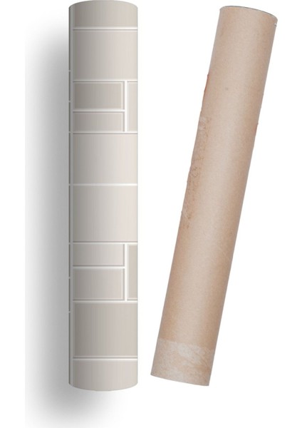 Mutfak Tezgah Arası Kendinden Yapışkanlı Folyo Kaplama Mozaik Taş Desen 60 cm x 100 cm