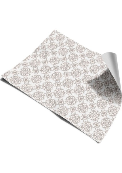 Mutfak Tezgah Arası Kendinden Yapışkanlı Folyo Kaplama Çiçek Desen 60 cm x 100 cm modelleri