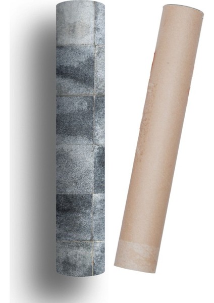 Mutfak Tezgah Arası Kendinden Yapışkanlı Folyo Kaplama Taş Desen 60 cm x 100 cm fırsatları