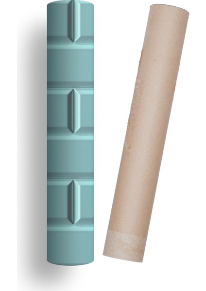 Mutfak Tezgah Arası Folyo Açık Turkuaz Fayans Taş Desen Kendinden Yapışkanlı 60 cm x 100 cm fırsatları