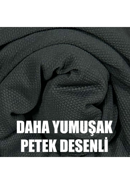Petek Kumaş 2 Adet Üçlü Çekyat & Kanepe - 2 Adet Tekli Koltuk & Berjer Kılıfı Seti