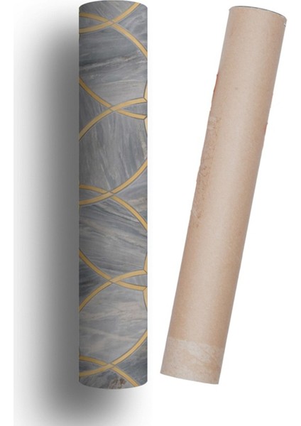 Mutfak Tezgah Arası Kendinden Yapışkanlı Folyo Kaplama Gri Mermer Desen 60 cm x 100 cm fırsatları