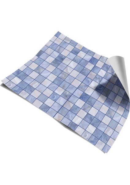 Mutfak Tezgah Arası Kendinden Yapışkanlı Folyo Kaplama Mermer Desen 60 cm x 100 cm