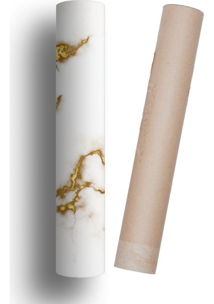 Mutfak Tezgah Arası Kendinden Yapışkanlı Folyo Kaplama Mermer Desen 60 cm x 100 cm fırsatları
