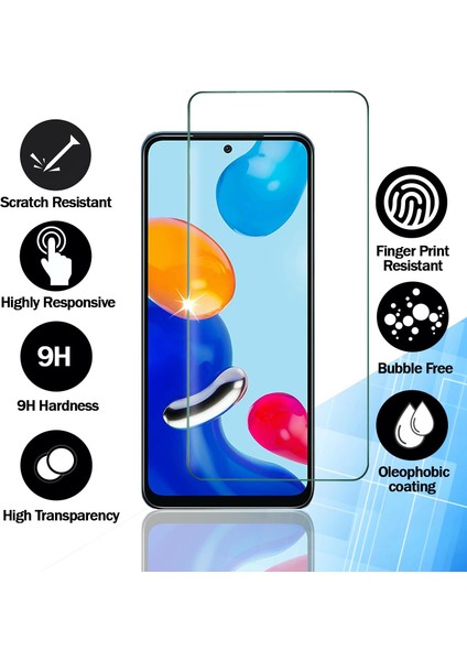Xiaomi Redmi Note 11 / 11S Temperli Cam Ekran Koruyucu 9H Ultra Koruma (3 Adet) fiyatları