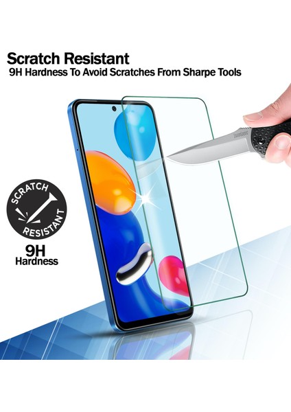 Xiaomi Redmi Note 11 / 11S Temperli Cam Ekran Koruyucu 9H Ultra Koruma (3 Adet) modelleri