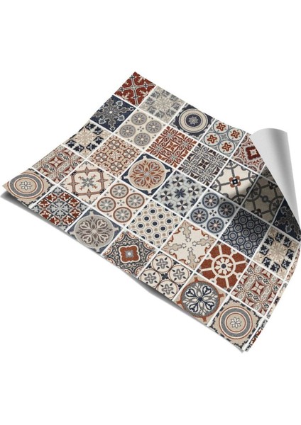 Mutfak Tezgah Arası Kendinden Yapışkanlı Folyo Kaplama Eskitme Taş Desen 60 cm x 100 cm fırsatları