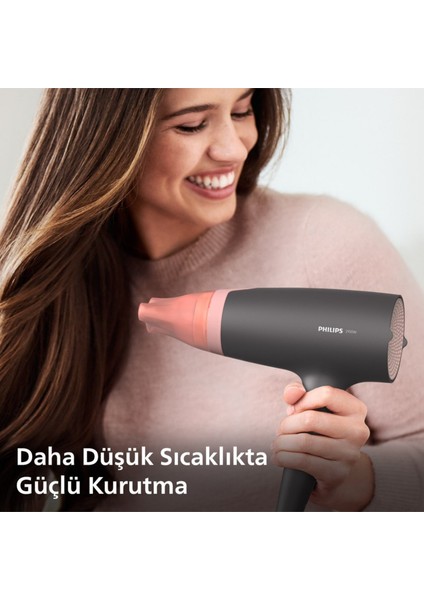 BHD350/06 Thermoprotect Saç Kurutma Makinesi - 2100W, Gelişmiş İyonik Bakım, 6 Isı ve Hız Ayarı