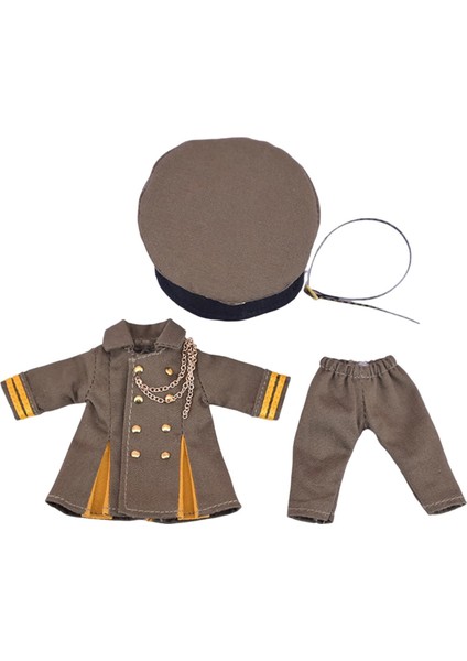 1/12 Moda Giysileri Cosplay Çocuk Oyuncak Giysileri OB11 Için Yeşil (Yurt Dışından)