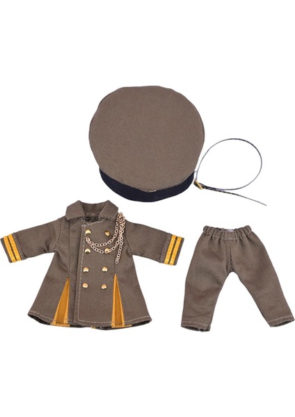 1/12 Moda Giysileri Cosplay Çocuk Oyuncak Giysileri OB11 Için Yeşil (Yurt Dışından)