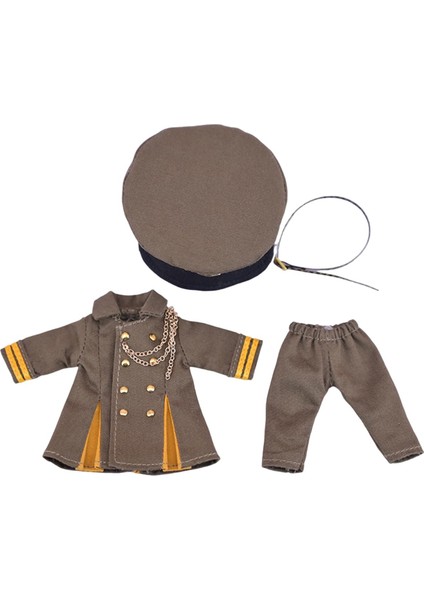 1/12 Moda Giysileri Cosplay Çocuk Oyuncak Giysileri OB11 Için Yeşil (Yurt Dışından)