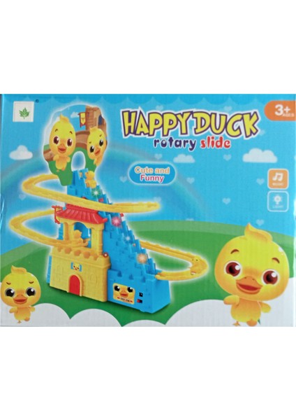 Sesli Işıklı Merdivenden Kayan Dön Dolaş Ördek Oyunu