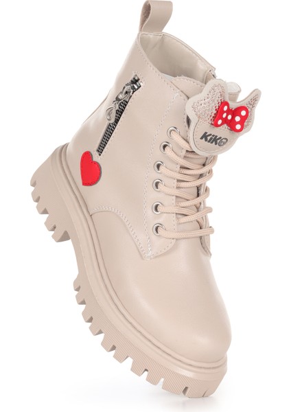 Bella Günlük Fermuarlı Kız Çocuk Bot Ayakkabı