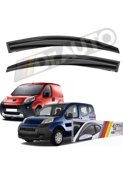 Peugeot Bipper Cam Rüzgarlığı 2'li