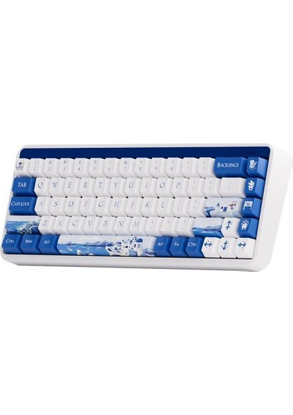 JIN01 Santorini RGB Kablosuz Hotswap Mekanik Gaming Klavye